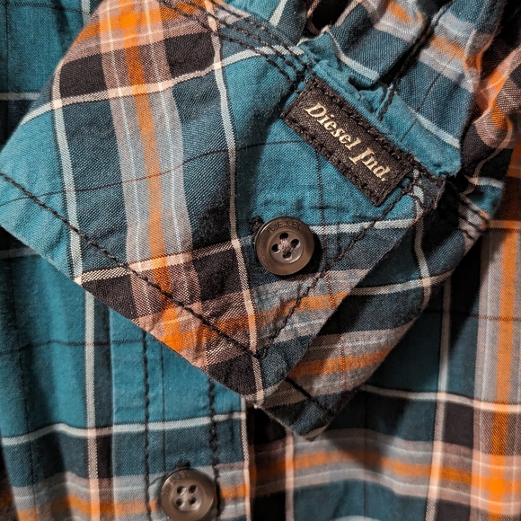 Diesel Men's Button-Down Long-Sleeve - Picture 3 of 6